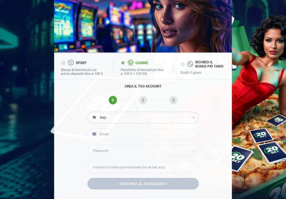 20bet registrati